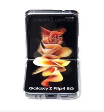Samsung Galaxy Z Flip４ 硬殼背蓋保護套-晶瑩剔透 (二件式/前+後)