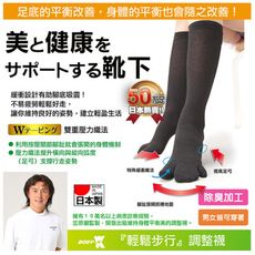 日本原裝進口-BODY-K 笠原巖研發 健康調整襪(長筒)
