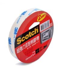 3M 116 Scotch 超強力PE雙面泡棉膠帶 18mm