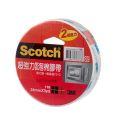 3M 116 Scotch 超強力PE雙面泡棉膠帶 24mm