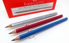 輝柏 Faber-Castell GRIP JUMBO 學齡孩童專用 大三角粗芯鉛筆 1入5支