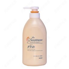 【日本花王】merit 弱酸性植物潤髮乳480ml