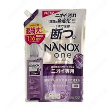 【日本LION】NANOX one 消臭抗菌洗衣精 補充包 1160g