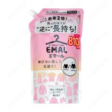 【日本花王】EMAL 衣物護色防縮洗衣精 補充包 810ml