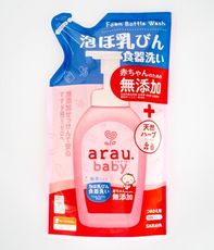 【SARAYA】 Arau Baby 奶瓶清潔皂液補充包 450ml