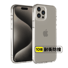 Just Mobile TENC™ Air 國王新衣防摔氣墊殼- iPhone 15 系列
