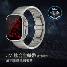 Just Mobile 航太級鈦合金 DLC 類鑽碳塗層 Apple Watch Ultra 錶帶