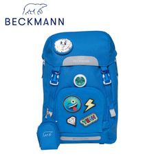 【Beckmann】 兒童護脊書包 22L - 閃亮布章