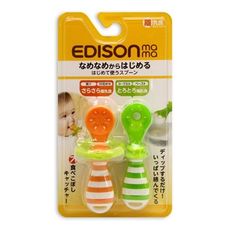 EDISON mama 防吞咬牙離乳湯匙-2枚