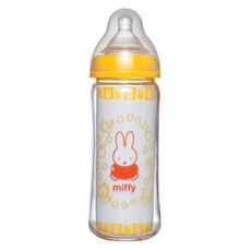 chuchu 啾啾 MIFFY寬口玻璃奶瓶-240ml