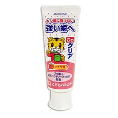 日本SUNSTAR 三詩達 巧虎幼兒牙膏-草莓