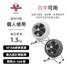 美國VORNADO沃拿多 經典迷你復古扇 VFANMM-TW 共2色