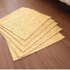 【LUST】 110x50cm 兩人坐墊《超柔軟/特級麻將坐墊》機能設計竹蓆【專利柔軟】
