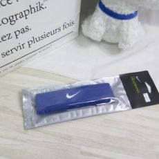nike swoosh 髮帶 運動 固定頭髮用 頭帶 健身 訓練 nnn07402os 藍 白勾is