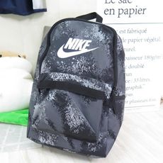 nike heritage-ho21 aop2 書包 雙肩後背包 dh9466068 黑灰ispor