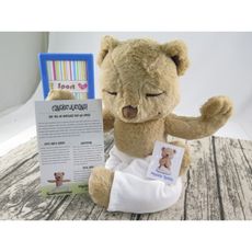 MeddyTeddy 美國代購 療癒系瑜珈泰迪熊 YOGA Mindfulness Bear 彌月禮