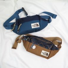 the north face 北臉 lumbar pack 腰包 單肩包 a3ky6- 藍/卡其is