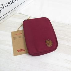 Fjallraven北極狐 ZIP CARD HOLDER 皮夾 24216347 波爾多紅