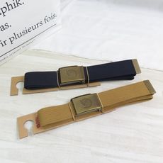 Fjallraven 北極狐 CANVAS BRASS 帆布皮帶 金屬扣 4cm寬 77297-兩色