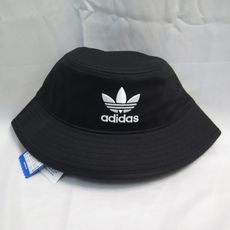 adidas bucket hat ac 漁夫帽 帽子 aj8995 男款 黑 單一尺寸isport