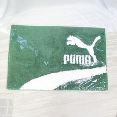 puma 長方形logo地墊 絨毛地毯 50x76cm 防滑 綠色 pumacarpetisport