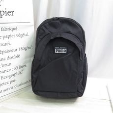 PUMA ACADEMY 後背包 25L 電腦夾層 側邊水壺網袋 07730101 黑 iSport