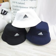 adidas cotton bucket 漁夫帽 h368- 深藍 / 白 / 黑三色 isport