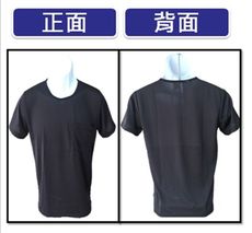 SKIP精品--吸濕排汗圓T(有口袋)黑色