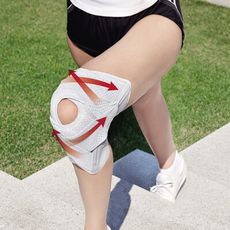 【日本Alphax】日本製 醫護膝蓋支撐固定帶(加大版3L)