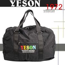 YESON - 輕巧超容量收納摺疊旅行袋-MG-52924-黑