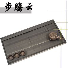 【步騰云】60X30cm 小刻雕花石茶盤 茶盤(WM-GTQ-3)
