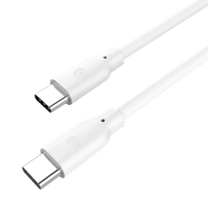 Allite 1.5 M 液態矽膠充電線 /冷霧灰/（USB-C to USB-C）