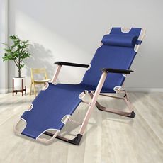 【VENCEDOR】免安裝加粗雙方管露營折疊躺椅 躺椅