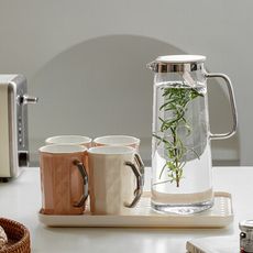 陶瓷杯具 輕奢水具套裝 茶杯茶具套裝 家用客廳家庭水杯 喬遷禮品