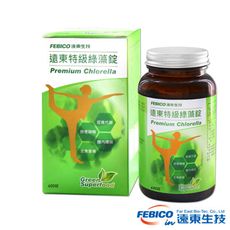 【遠東生技】特級綠藻200mg x600錠 螺旋藻 小球藻-