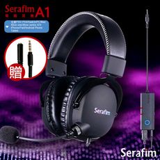 Serafim A1 電競耳機(支援PS5/Switch/PC/iPhone/Android)加贈送