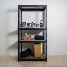 (撥撥的架子) 90x45x180cm 工業風置物層架 商店展示架 商品陳列架 多用途角鋼架 收納架