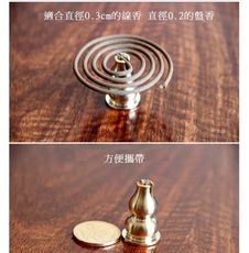 純銅葫蘆支架 多功能支架香爐家用室內香插