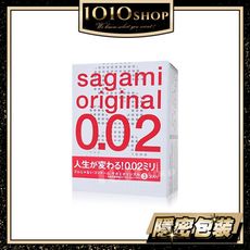 【1010SHOP】SAGAMI 相膜元祖 002 超激薄 3入 保險套 衛生套 避孕套