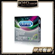 【1010SHOP】Durex 杜蕾斯 飆風碼 衛生套 保險套 避孕套 3入/6入 持久 麻劑