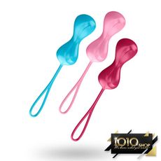 【1010SHOP】Satisfyer SF 雙球雙動聰明球 3入 凱格爾球 Power Ball