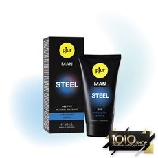 【1010SHOP】德國 pjur 碧宜潤 鋼鐵 英雄 男性 活力 保養 MAN STEEL Gel