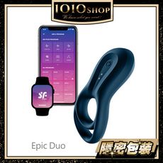 【1010SHOP】德國 Satisfyer SF Epic Duo 智能 APP 男士精力雙環