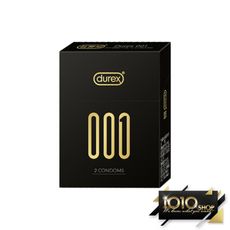 【1010SHOP】杜蕾斯 DUREX 001 水性 聚氨酯 保險套 2入 安全套 避孕套