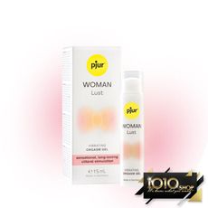 【1010SHOP】德國 pjur 碧宜潤 小辣瓶 Lust 女性 情慾 提升凝膠 15ml 情趣用