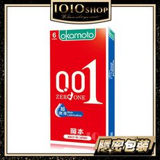 【1010SHOP】日本 okamoto 岡本 0.01 RL 超潤滑 6入 保險套 避孕套