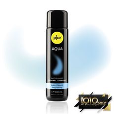 【1010SHOP】德國 pjur 碧宜潤 AQUA 頂級 水性 潤滑液 100ml 情趣用品
