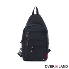 OVERLAND - 都會型男百搭多格層胸包 - 5798