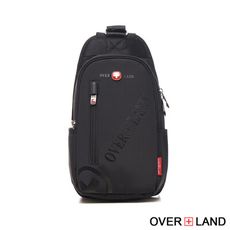 OVERLAND - 品牌LOGO浮印隨行胸肩包 - 3129