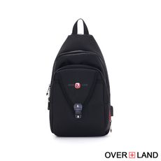 OVERLAND - 素面插扣造型胸背包/後背包 - 5379